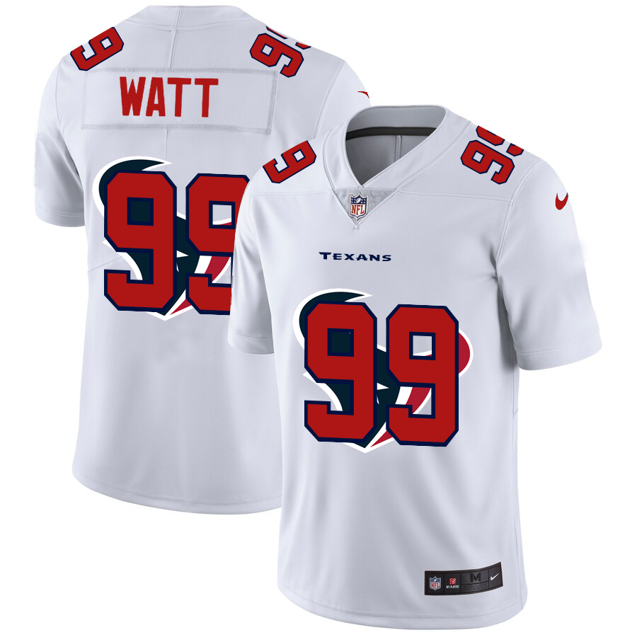 2020 New Men Houston Texans #99 Watt white Limited NFL Nike jerseys->houston texans->NFL Jersey